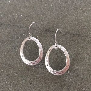 Silver Drop Earrings